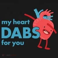 My Heart Dabs For You Toddler Hoodie thumb 2