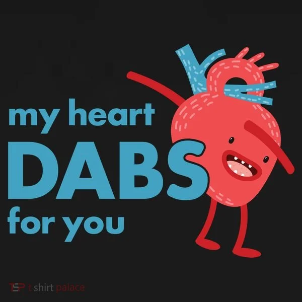 My Heart Dabs For You Toddler Hoodie