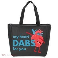 My Heart Dabs For You Tote Bag thumb 0
