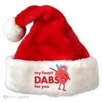 My Heart Dabs For You Santa Hat thumb 0