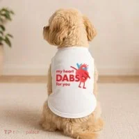 My Heart Dabs For You Doggie Tank thumb 2