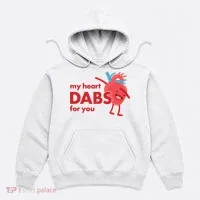 My Heart Dabs For You Hoodie thumb 0