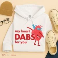 My Heart Dabs For You Hoodie thumb 4
