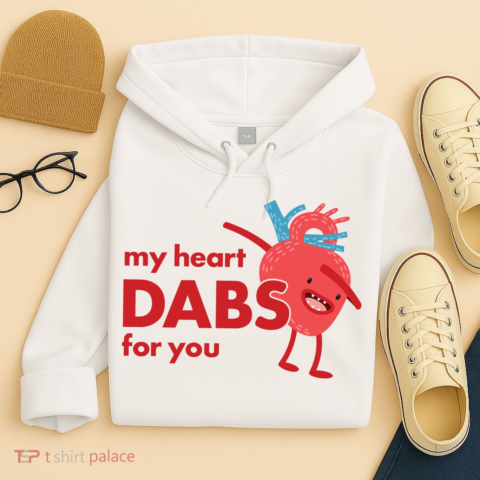 My Heart Dabs For You Hoodie