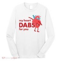 My Heart Dabs For You Long Sleeve Shirt thumb 0