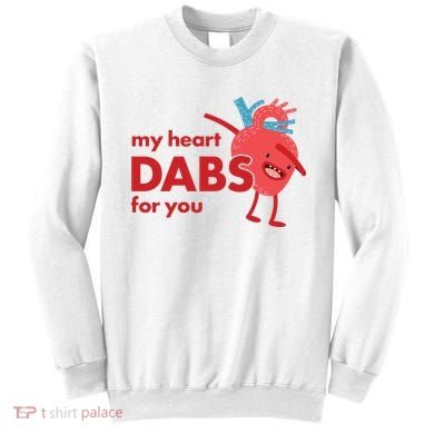 My Heart Dabs For You Sweatshirt