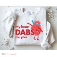 My Heart Dabs For You Sweatshirt thumb 2