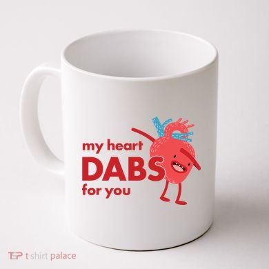 My Heart Dabs For You Coffee Mug