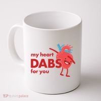 My Heart Dabs For You Coffee Mug thumb 0