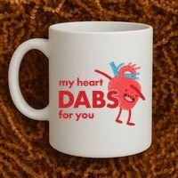 My Heart Dabs For You Coffee Mug thumb 2