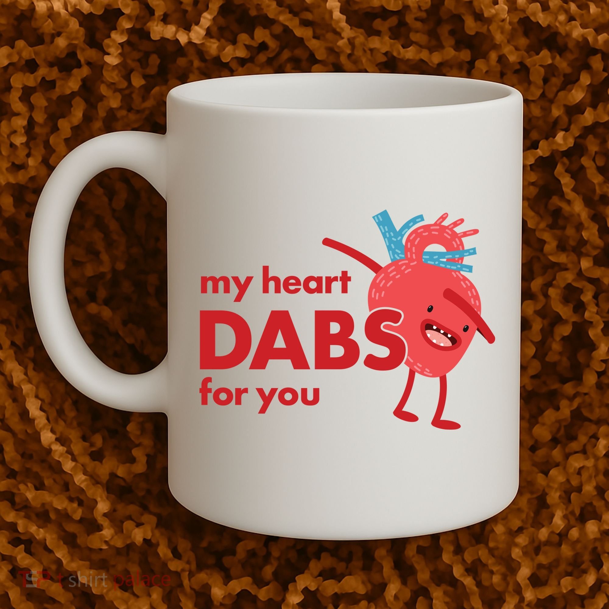 My Heart Dabs For You Coffee Mug