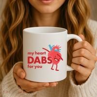 My Heart Dabs For You Coffee Mug thumb 3