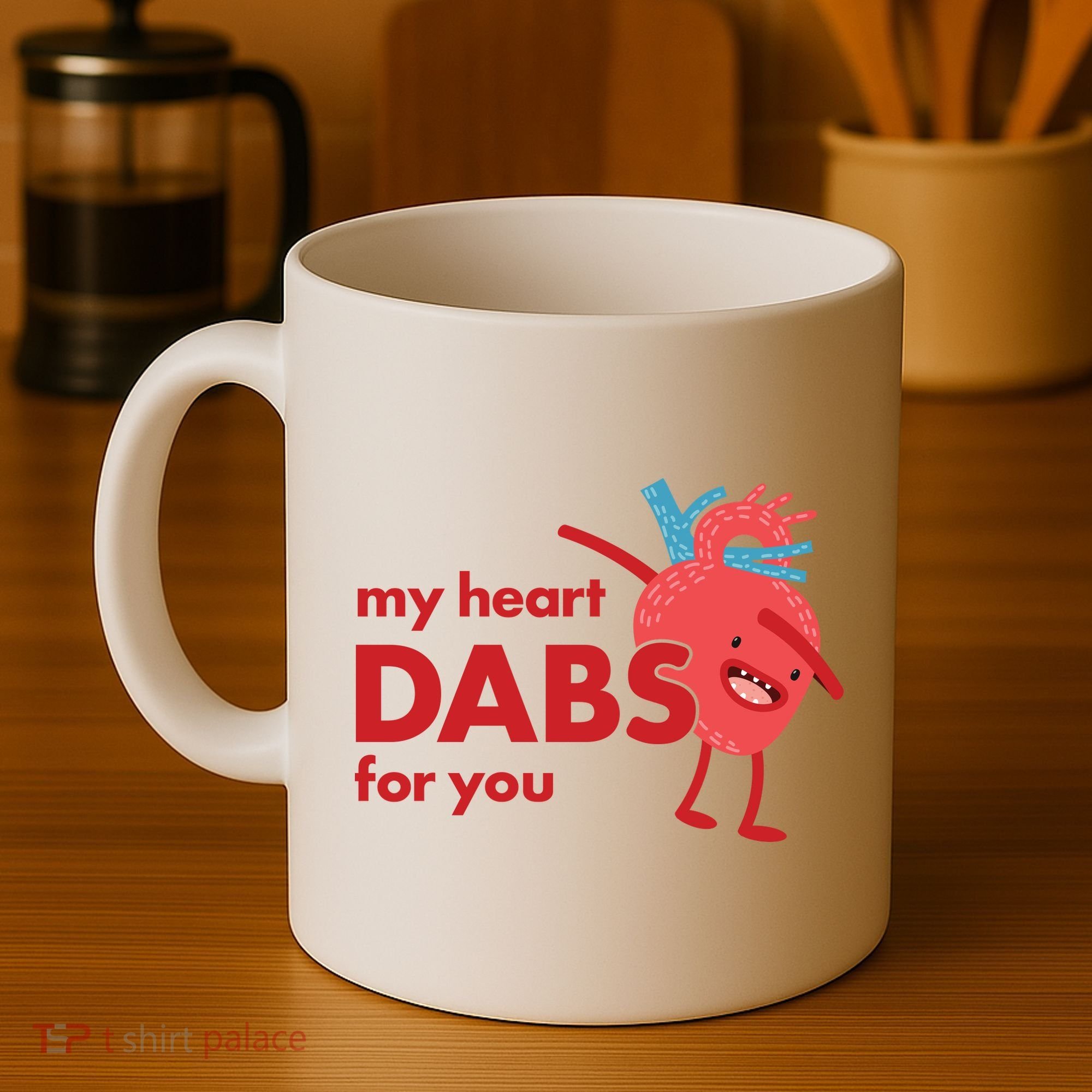 My Heart Dabs For You Coffee Mug