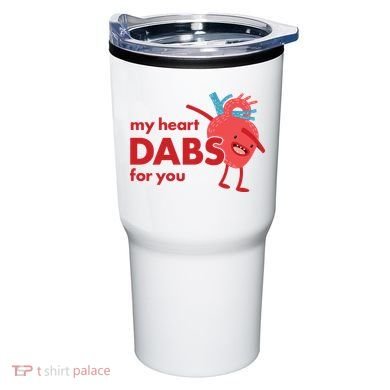My Heart Dabs For You Tumbler