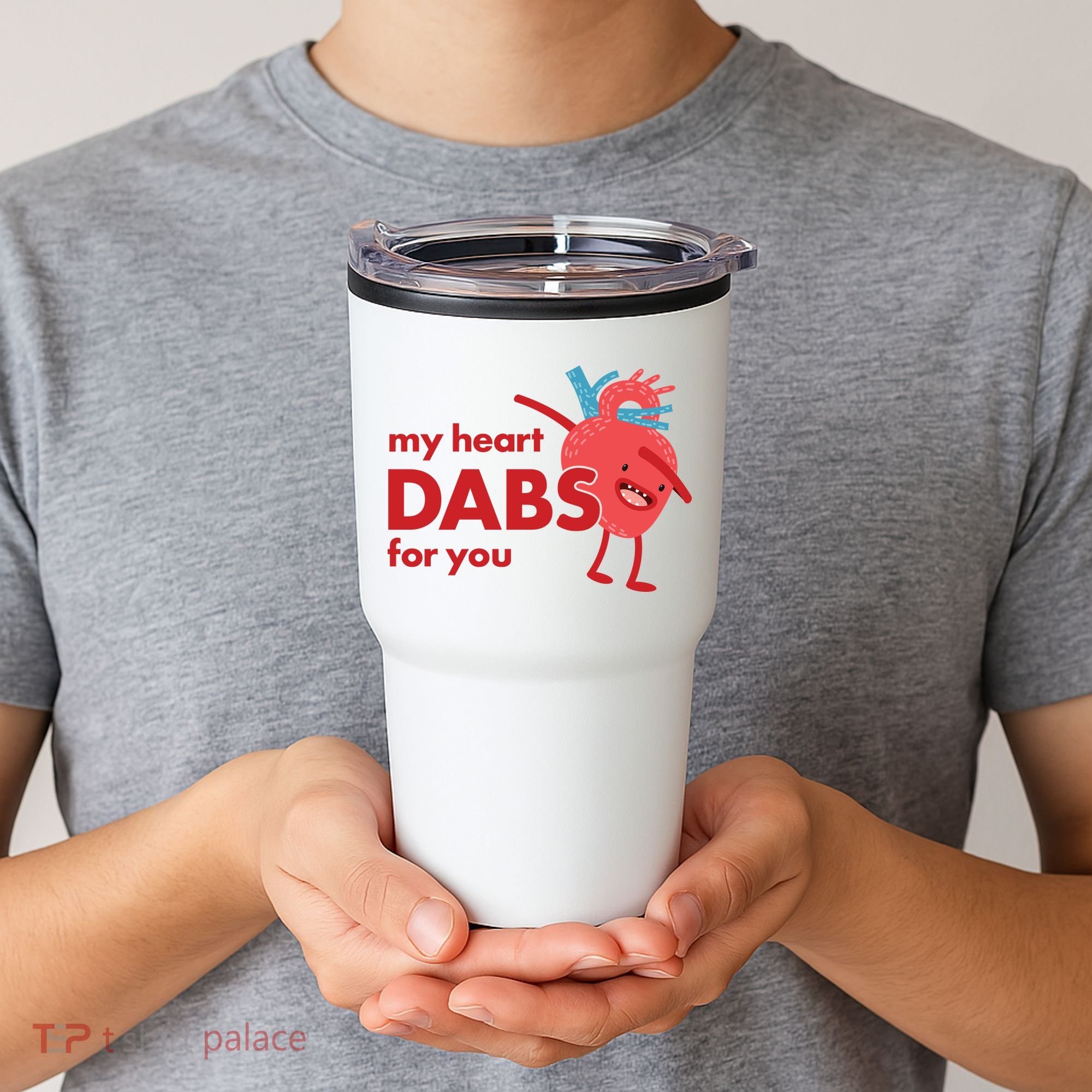 My Heart Dabs For You Tumbler