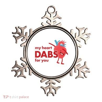 My Heart Dabs For You Ornament