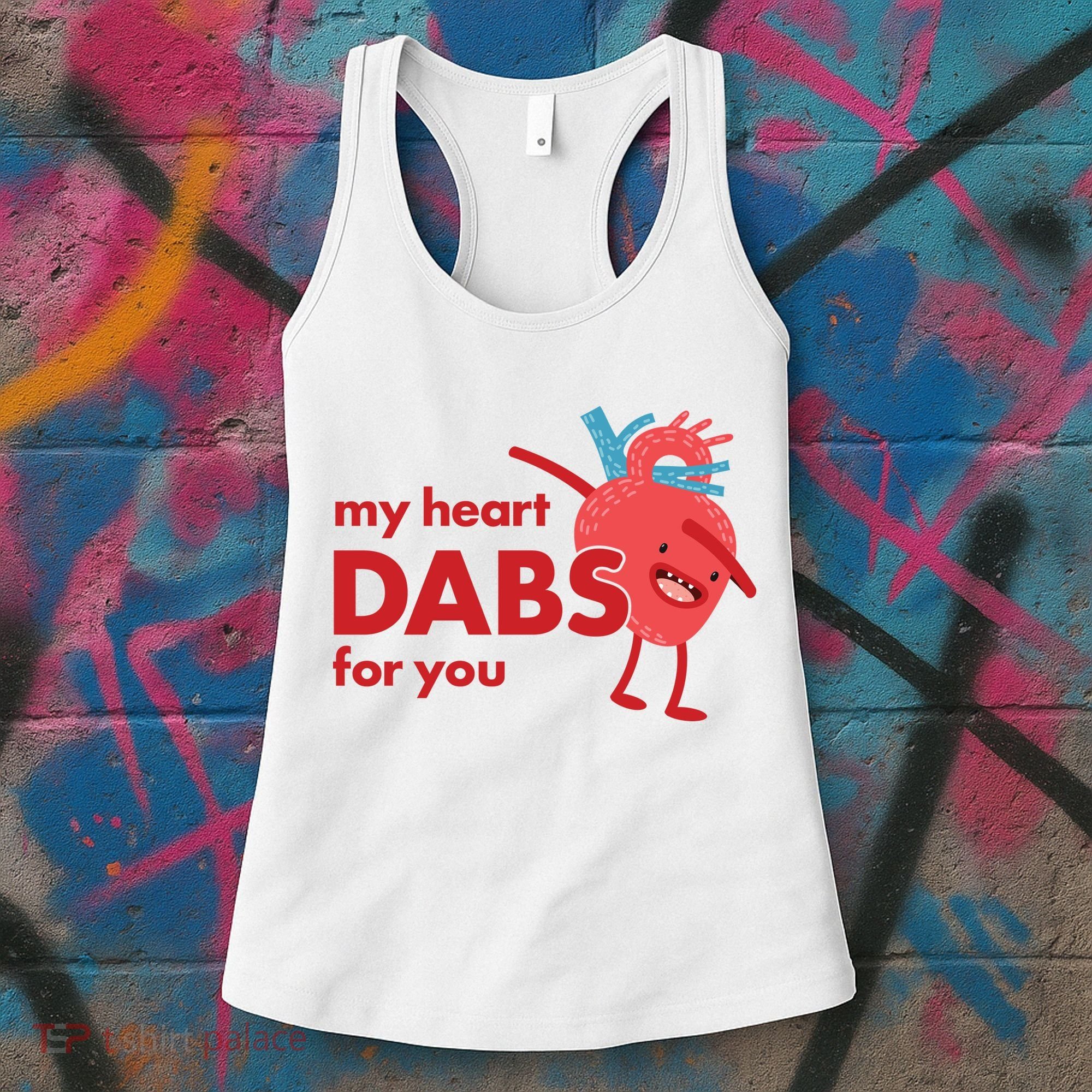 My Heart Dabs For You Women's Tank Top