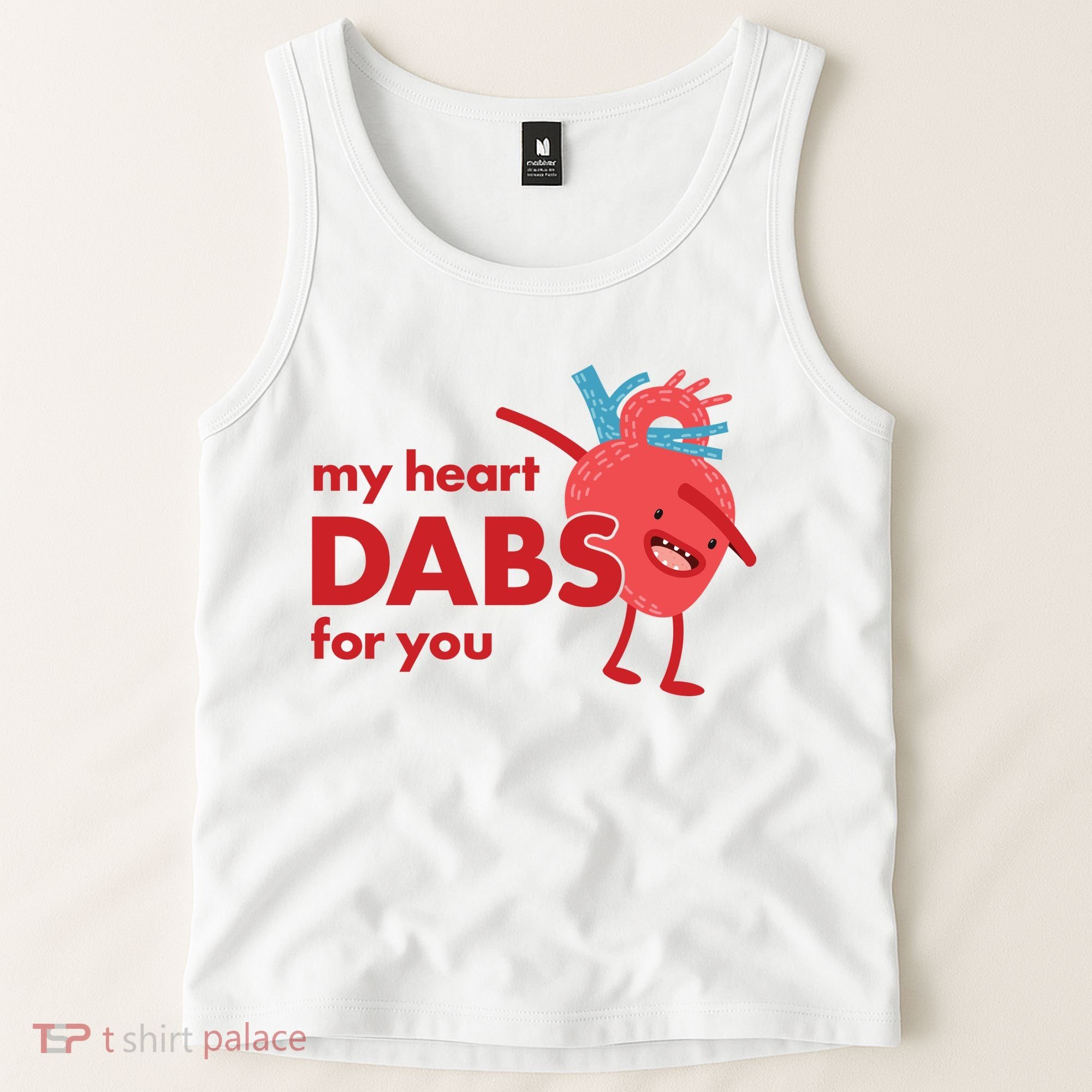 My Heart Dabs For You Tank Top