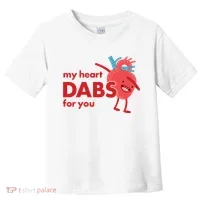 My Heart Dabs For You Toddler T-Shirt thumb 0