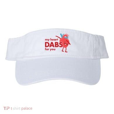 My Heart Dabs For You Visor
