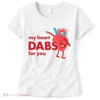 My Heart Dabs For You Women's T-Shirt thumb 0