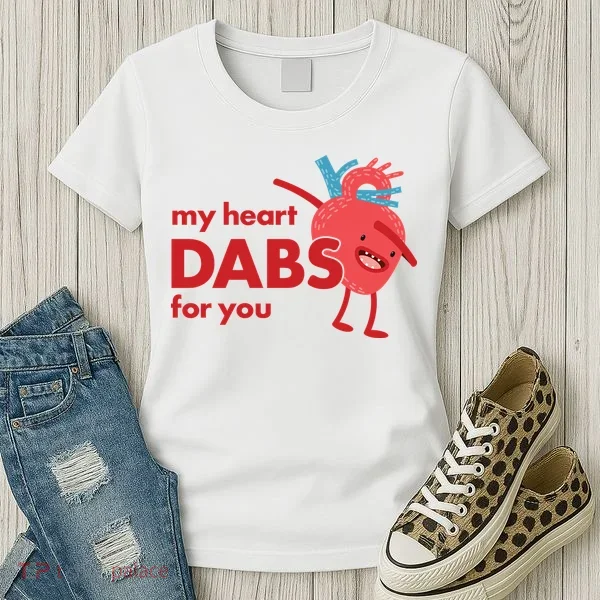 My Heart Dabs For You Women's T-Shirt