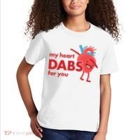 My Heart Dabs For You Kids T-Shirt thumb 2