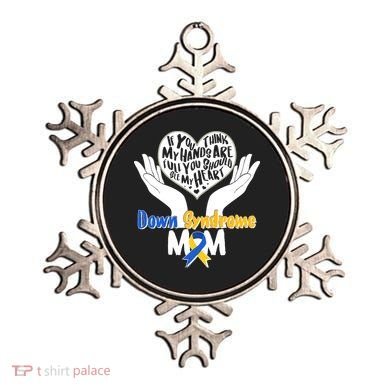 My Heart is Full - Down Syndrome Mom Ornament