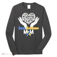 My Heart is Full - Down Syndrome Mom Long Sleeve Shirt thumb 0