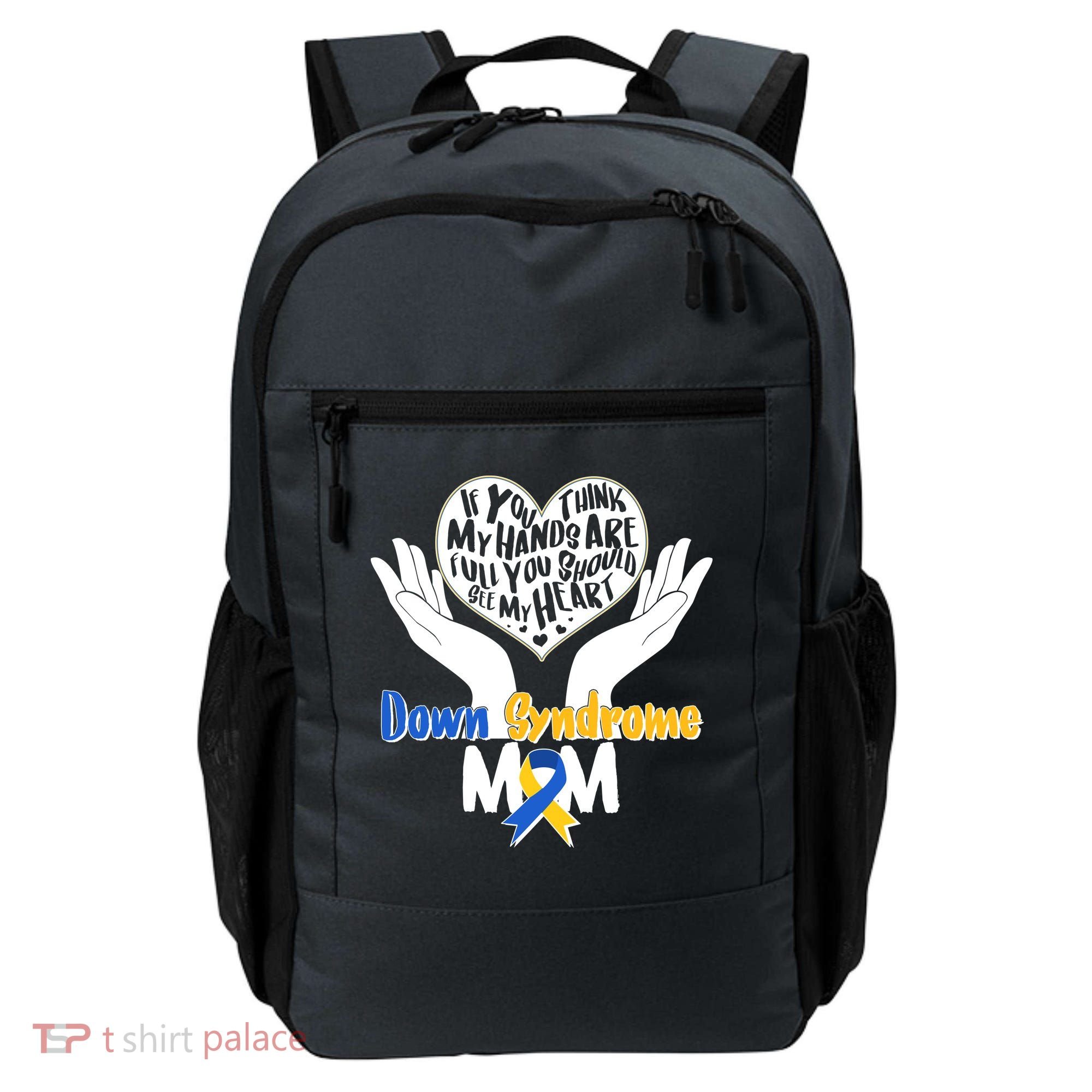 My Heart is Full - Down Syndrome Mom Backpack