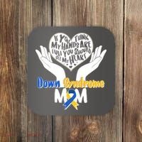 My Heart is Full - Down Syndrome Mom Coaster thumb 0