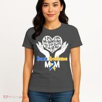My Heart is Full - Down Syndrome Mom Women's T-Shirt thumb 4