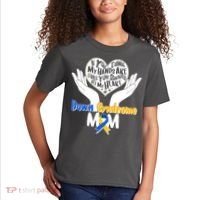 My Heart is Full - Down Syndrome Mom Kids T-Shirt thumb 2