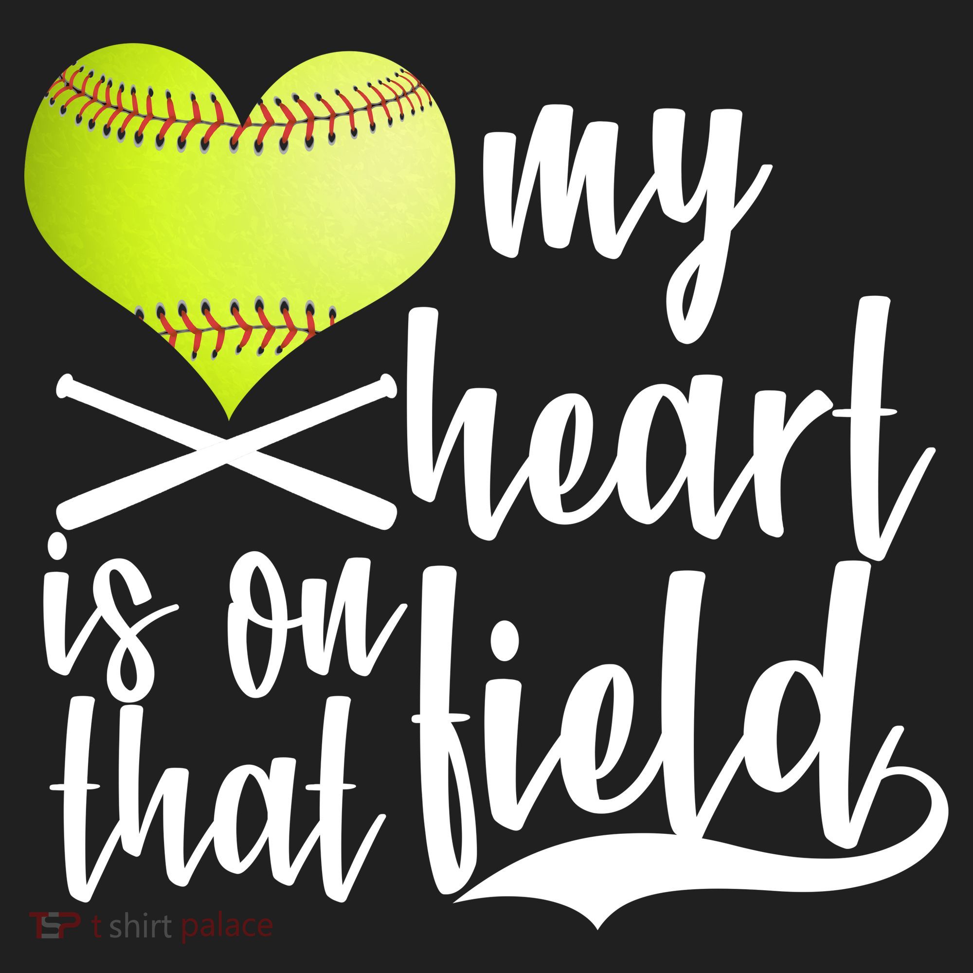 My Heart Is On That Field Baseball Women's Sweatshirt