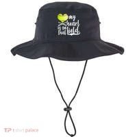 My Heart Is On That Field Baseball Bucket Hat thumb 0