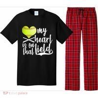 My Heart Is On That Field Baseball Pajama Set thumb 0