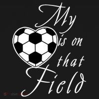 My Heart Is On that Field Cute Soccer Women's Tank Top thumb 5