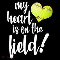 My Heart Is On The Field Baseball Player Ornament thumb 1