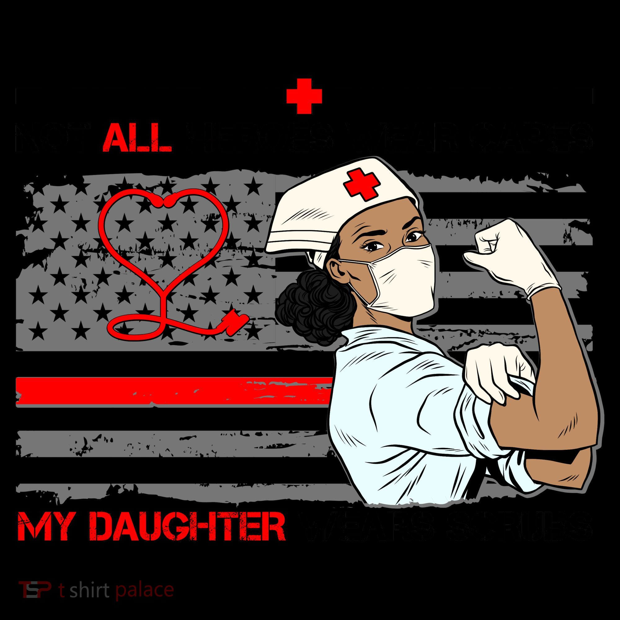 My Hero Daughter Wears Scrubs Nurse Coffee Mug