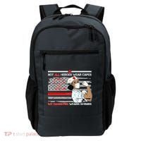 My Hero Daughter Wears Scrubs Nurse Backpack thumb 0