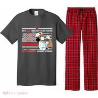My Hero Daughter Wears Scrubs Nurse Pajama Set thumb 0