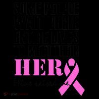 My Hero Raised Me Breast Cancer Awareness Coffee Mug thumb 5