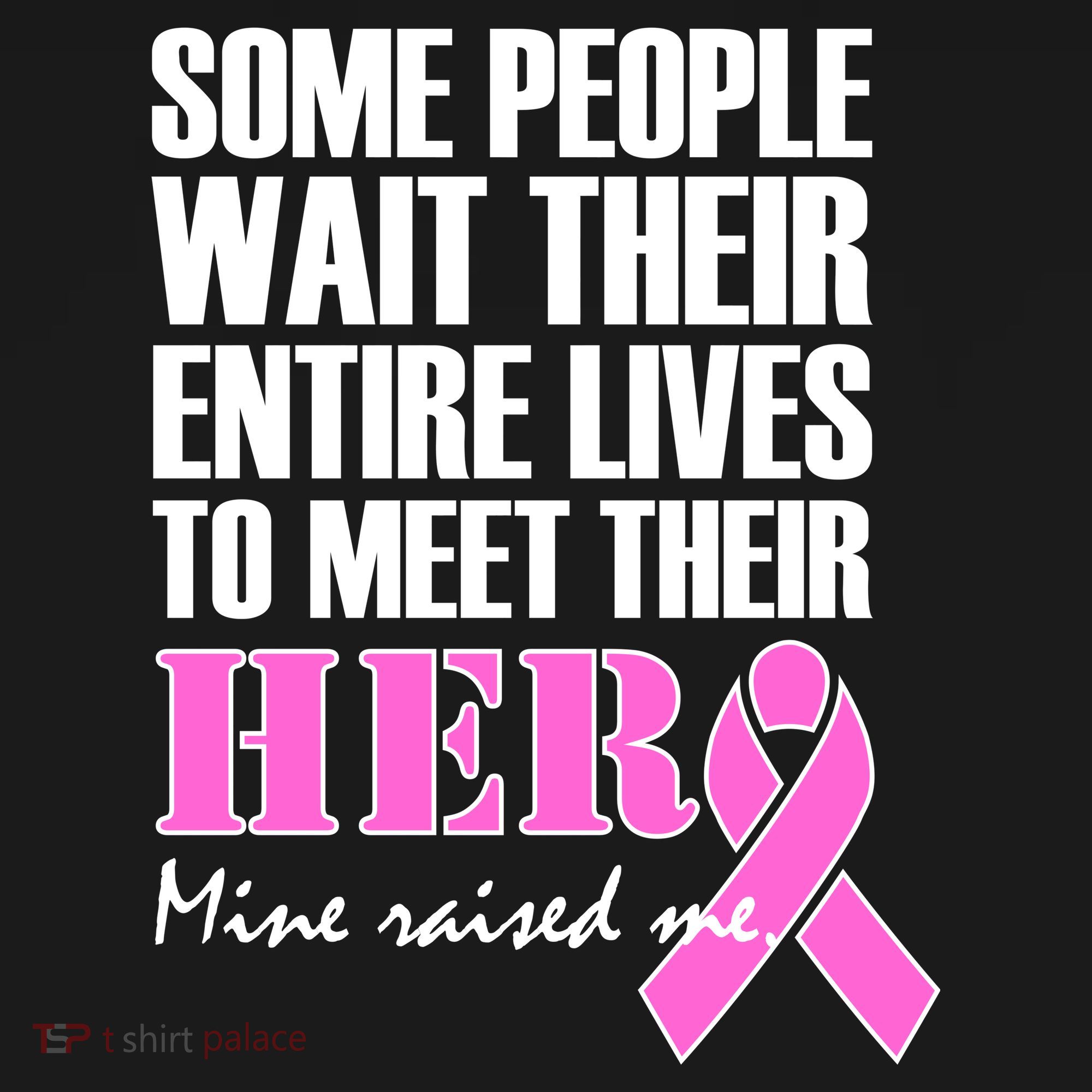 My Hero Raised Me Breast Cancer Awareness Ornament