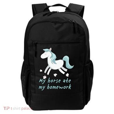 My Horse Ate My Homework Backpack