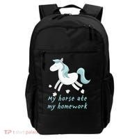 My Horse Ate My Homework Backpack thumb 0