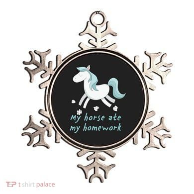 My Horse Ate My Homework Ornament