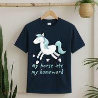 My Horse Ate My Homework T-Shirt thumb 2