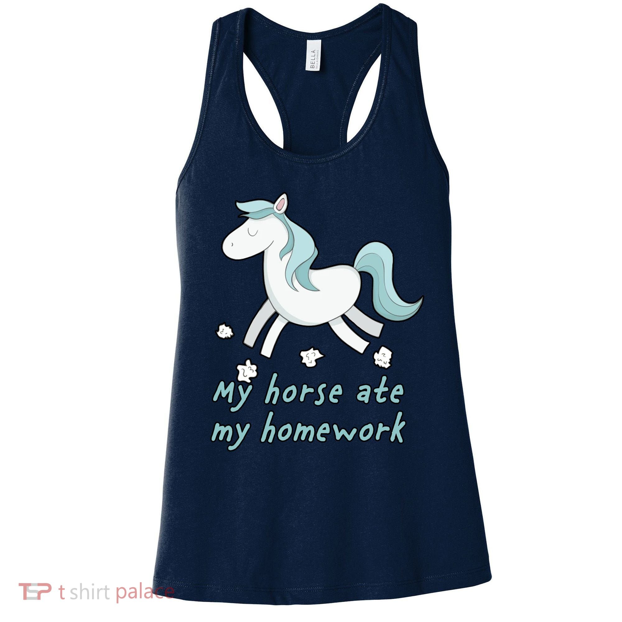 My Horse Ate My Homework Women's Tank Top