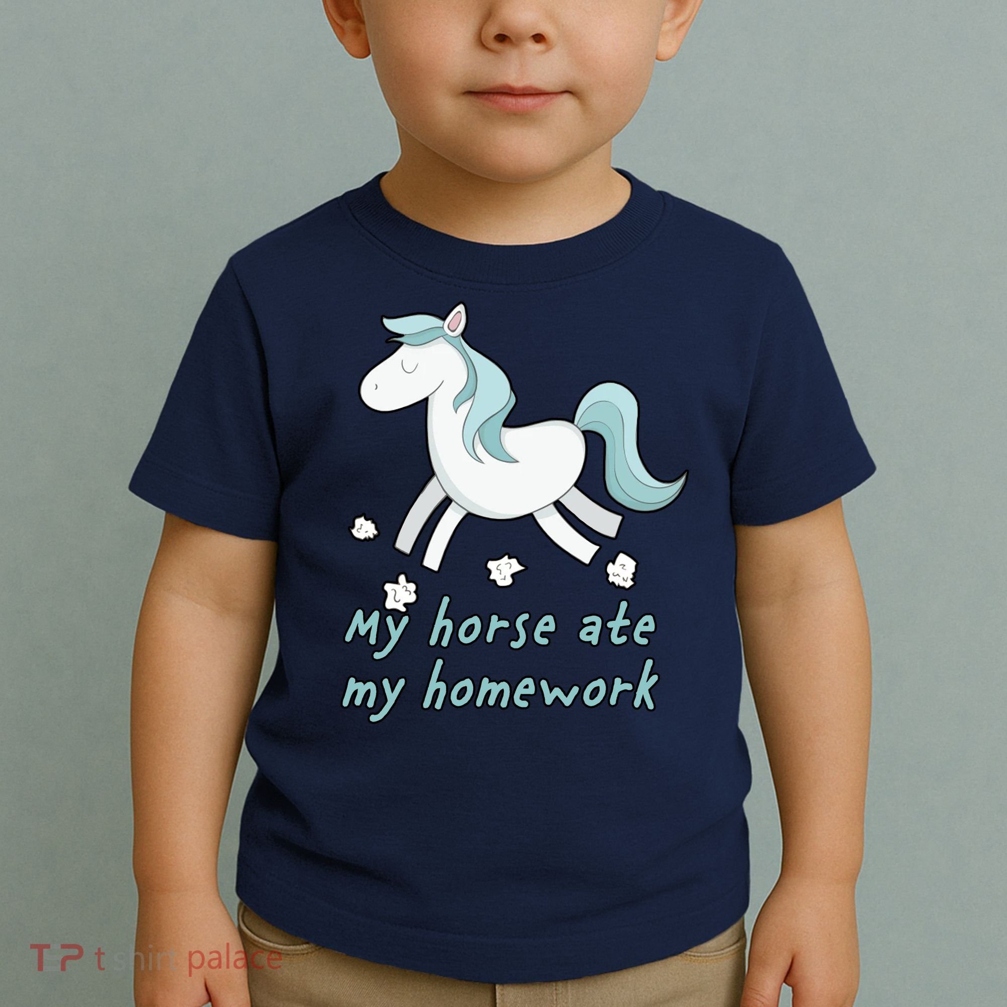 My Horse Ate My Homework Toddler T-Shirt