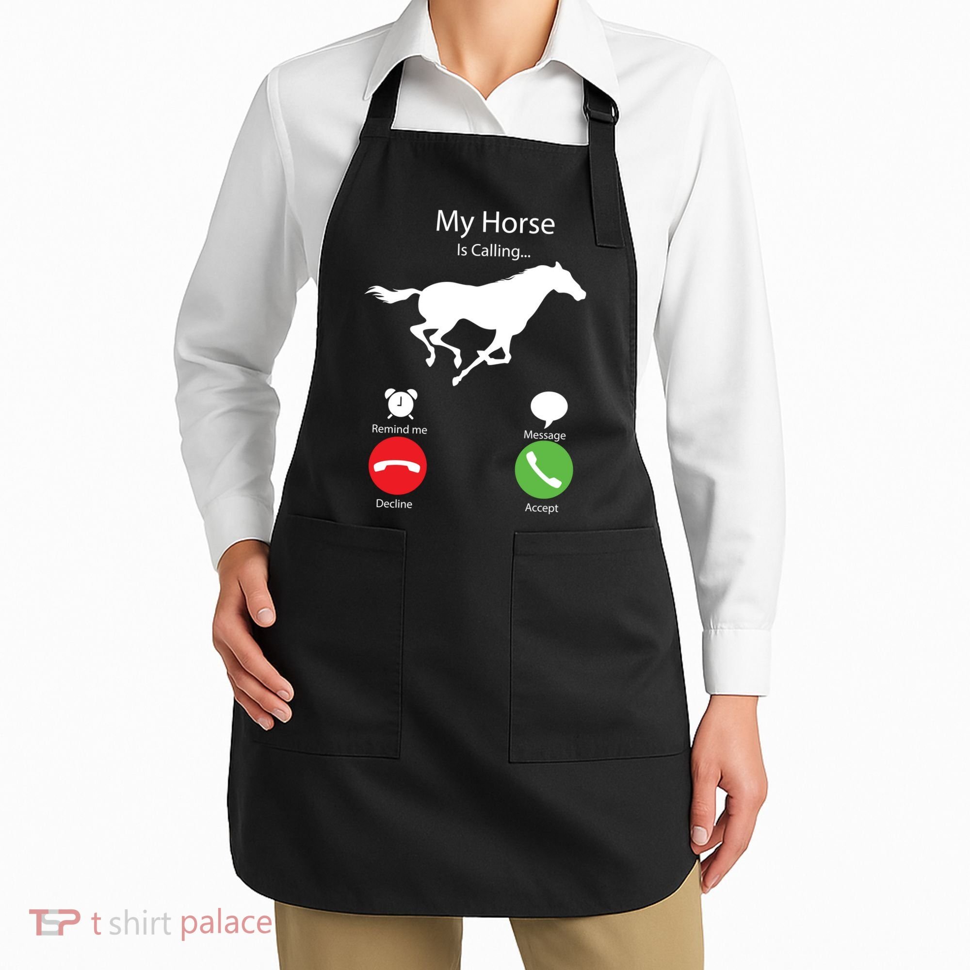 My Horse Is Calling Apron